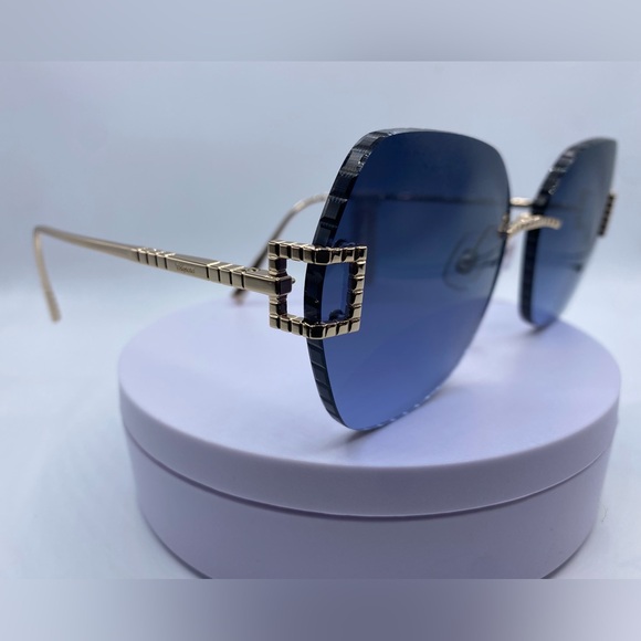 👑Chopard SCHG31 0300 Sunglasses Titanium New Authentic - Picture 9 of 16